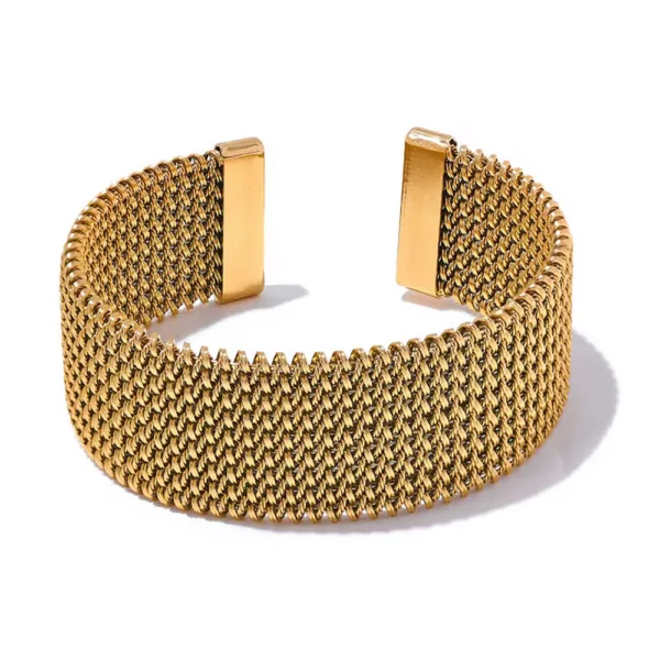 Xρυσό μπρασελέ classy bracelet