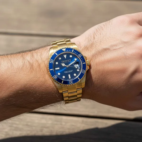 Dissoni blue and gold