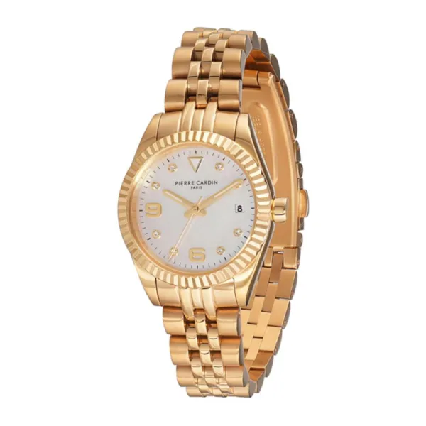 Pierre Cardin Opera gold white dial