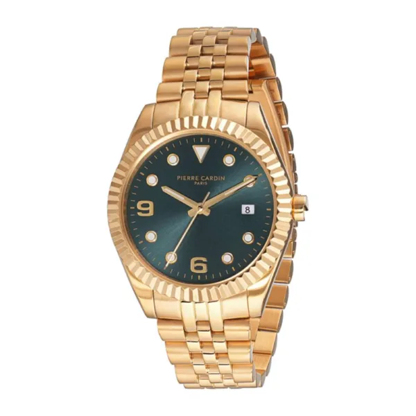 Pierre Cardin Opera gold green dial