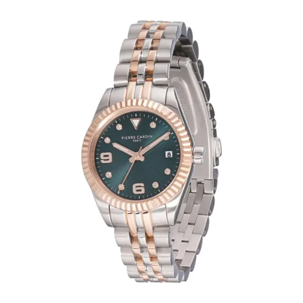 Pierre Cardin Opera rose gold green dial