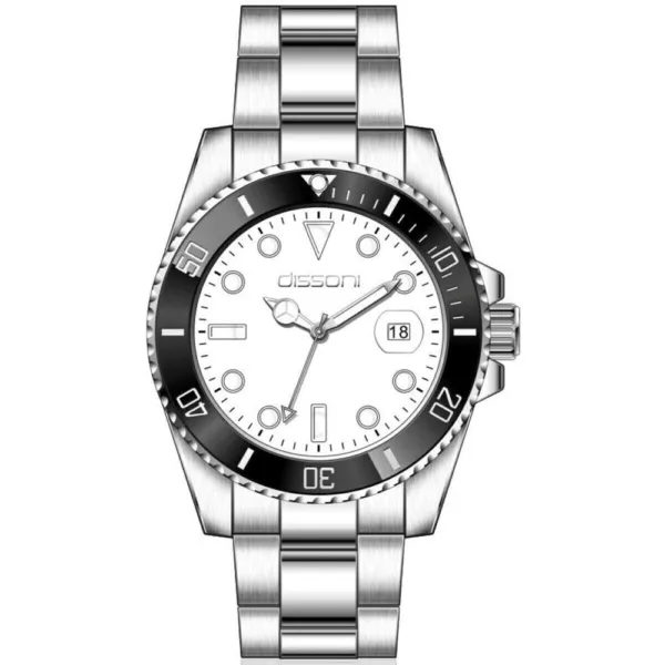 Dissoni divers date black dial