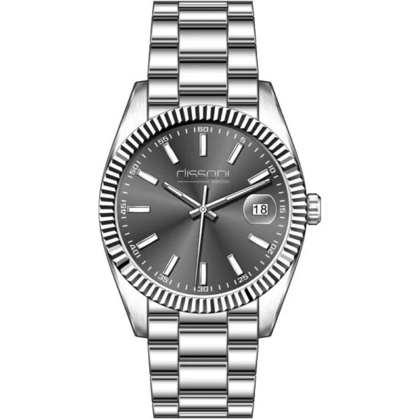 Dissoni Classy date silver dial