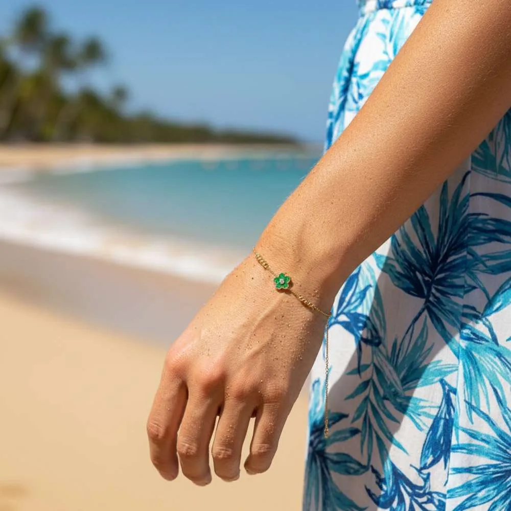 πράσινο clover χρυσό