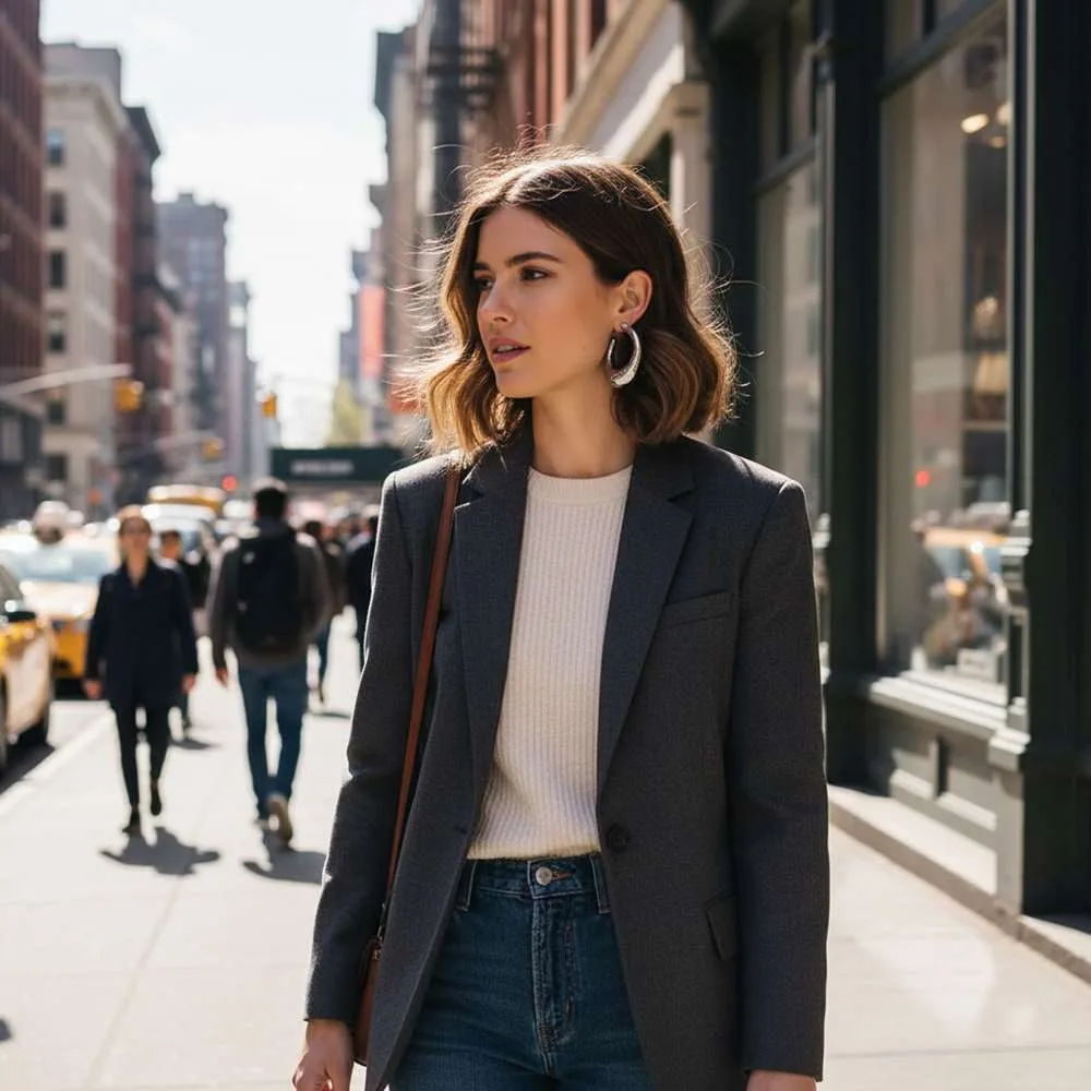 Avant steel earrings