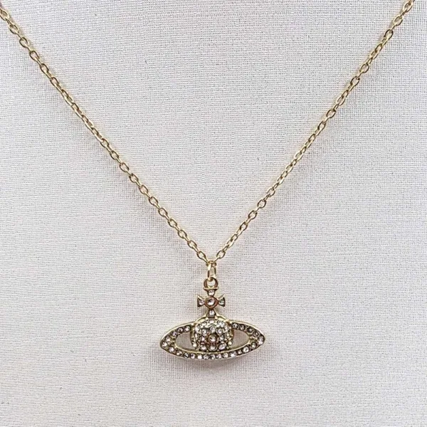 Saturn χρυσό κρεμαστό