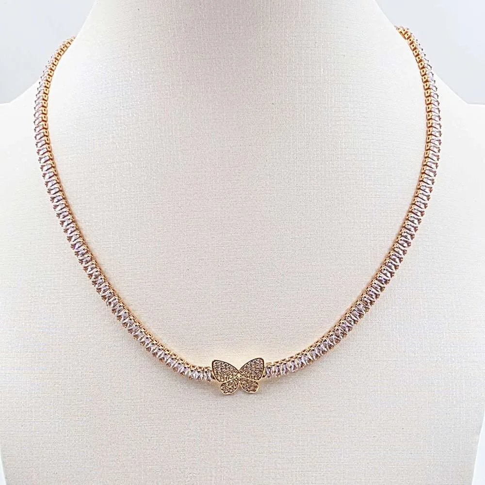 Riviera shiny butterfly χρυσό