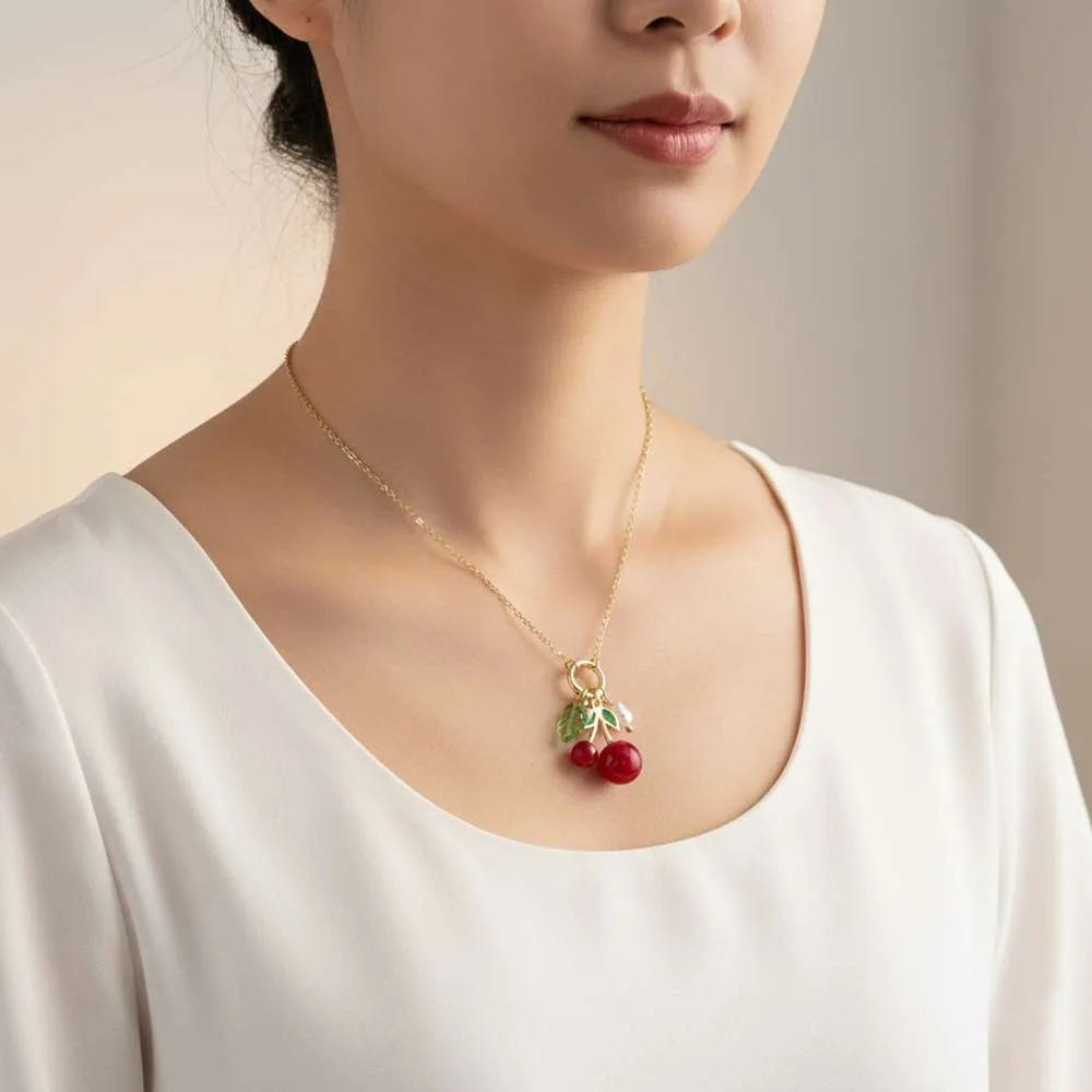 Cherry gold κρεμαστό