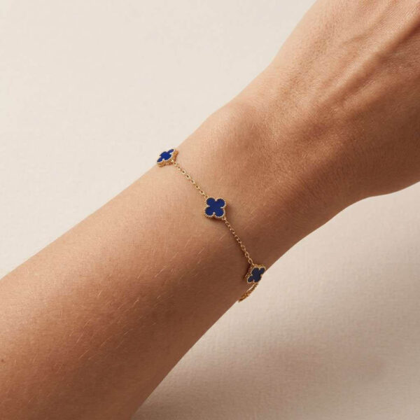 Clover χρυσό ατσάλι μπλε