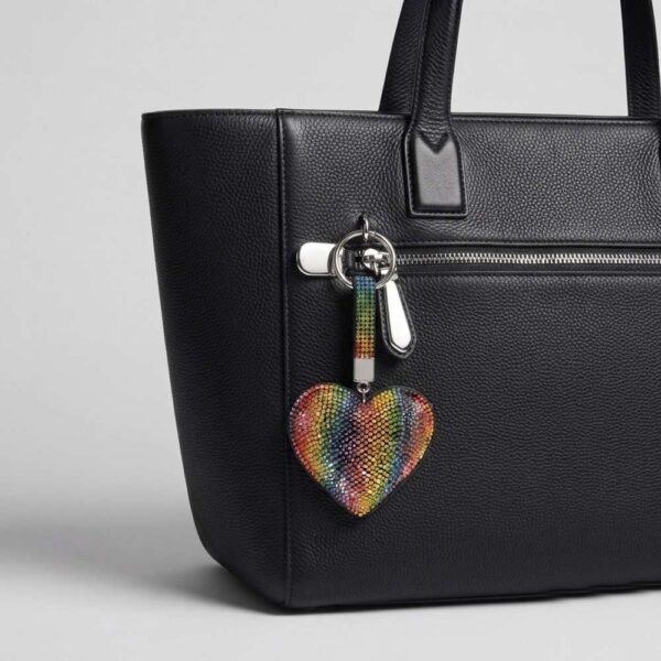 Μπρελόκ κλειδιά αξεσουάρ τσάντας charm bag ουράνιο τόξο