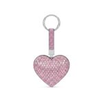Μπρελόκ κλειδιά αξεσουάρ τσάντας charm bag ροζ καρδιά