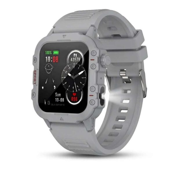 Smartwatch c19 pro γκρι