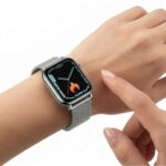 smartwatch unisex με πολλαπλές λειτουργίες και έξτρα καουτσούκ λουρί